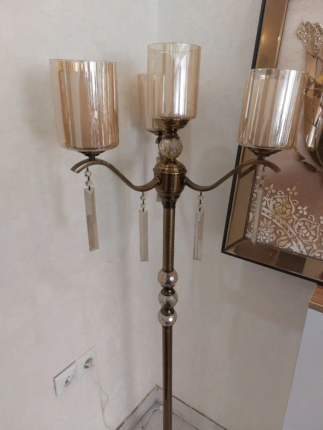 تابلو و آباژور|چراغ خواب و آباژور|تهران, شهرک استقلال|دیوار