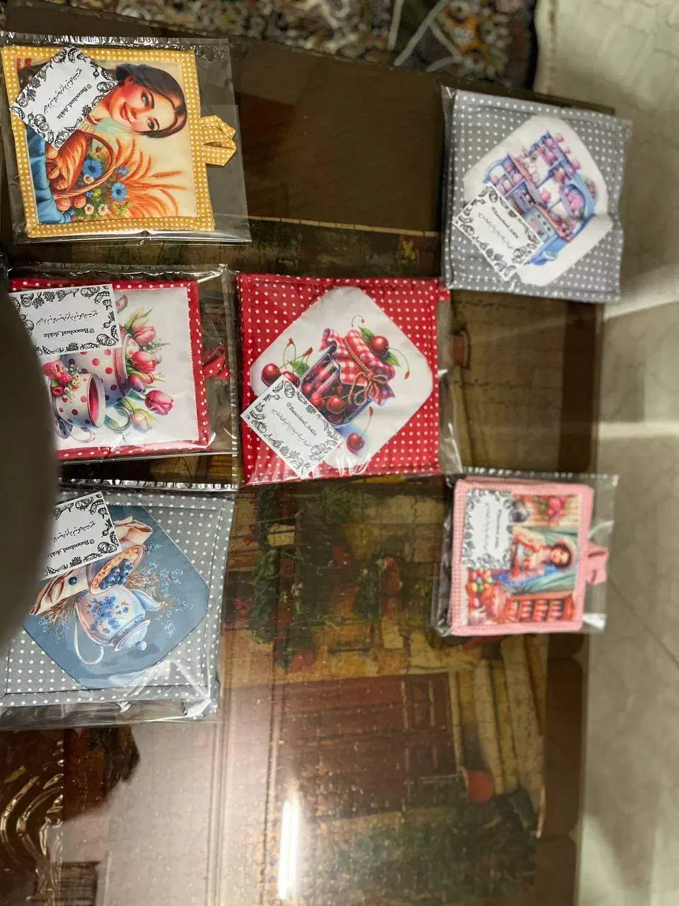 سرویس اشپزخانه|سفره، حوله، دستمال آشپزخانه|اراک, |دیوار