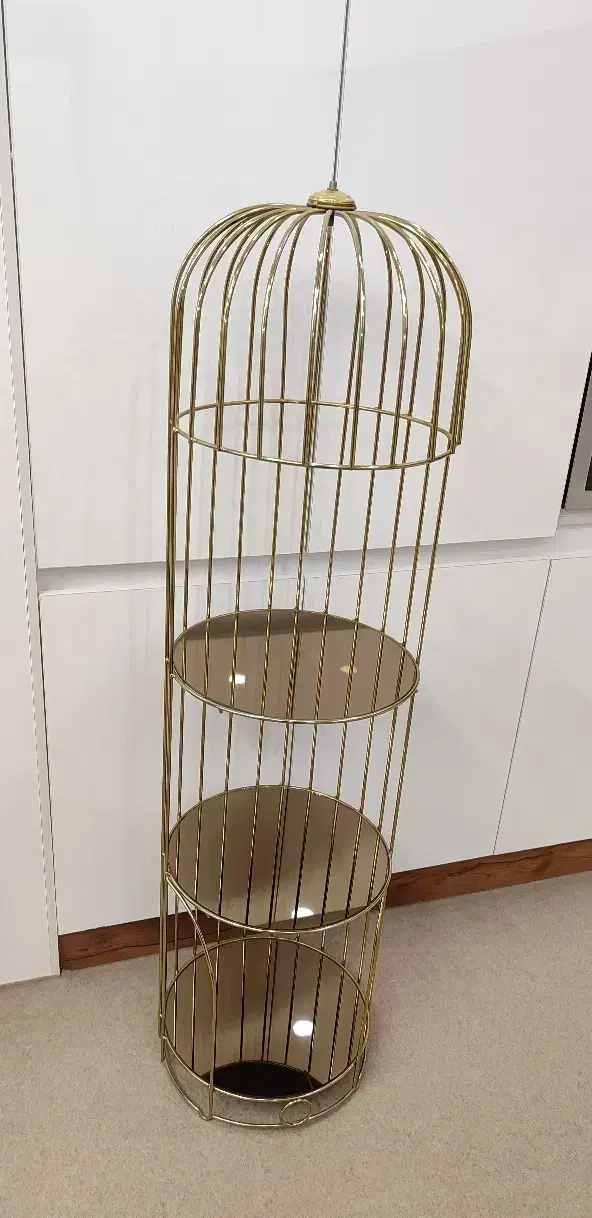 استند قفس طلایی (دکوری )|صنایع دستی و سایر لوازم تزئینی|کازرون, |دیوار