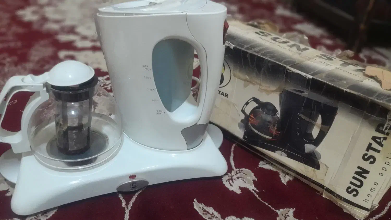 چای ساز سان استار|سماور، چای‌ساز، قهوه‌ساز|تهران, افسریه جنوبی|دیوار
