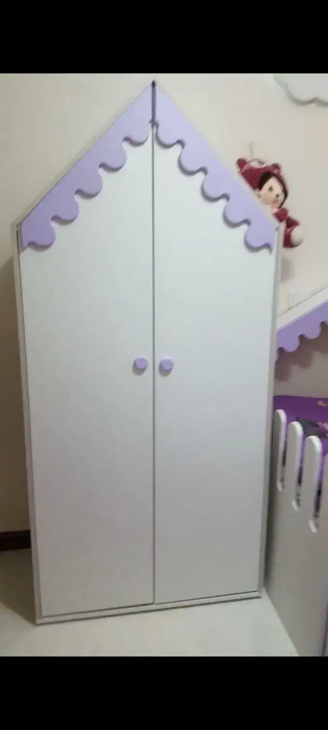 کمد طرح کلبه|اسباب و اثاث بچه|ری, صفاییه (چشمه علی)|دیوار