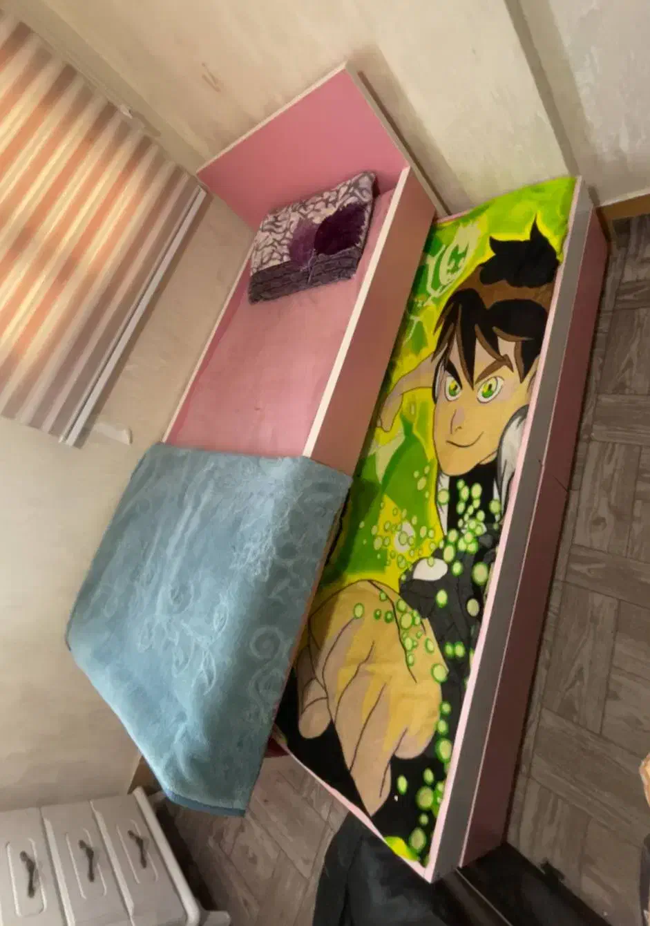 تخت خواب دونفره کشویی|تخت و سرویس خواب|میانه, |دیوار