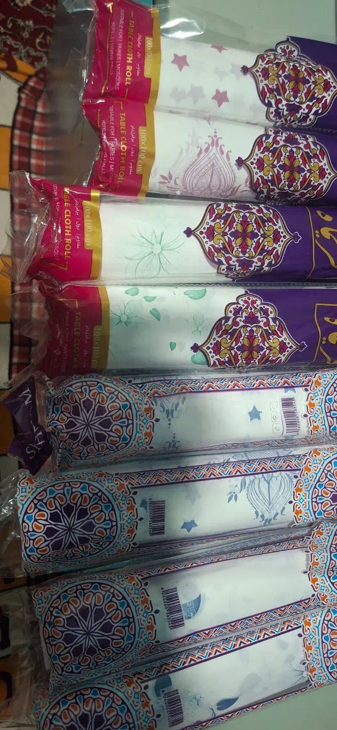 سفره یک بارمصرف|ظروف نگهدارنده، پلاستیکی، یک‌بارمصرف|سیریک, |دیوار