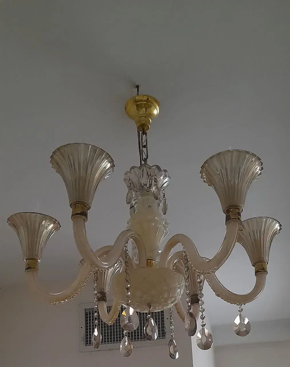 لوستر کریستالی فقط امروز با این قیمت|لوستر و چراغ آویز|فردیس, شهرک ارم|دیوار