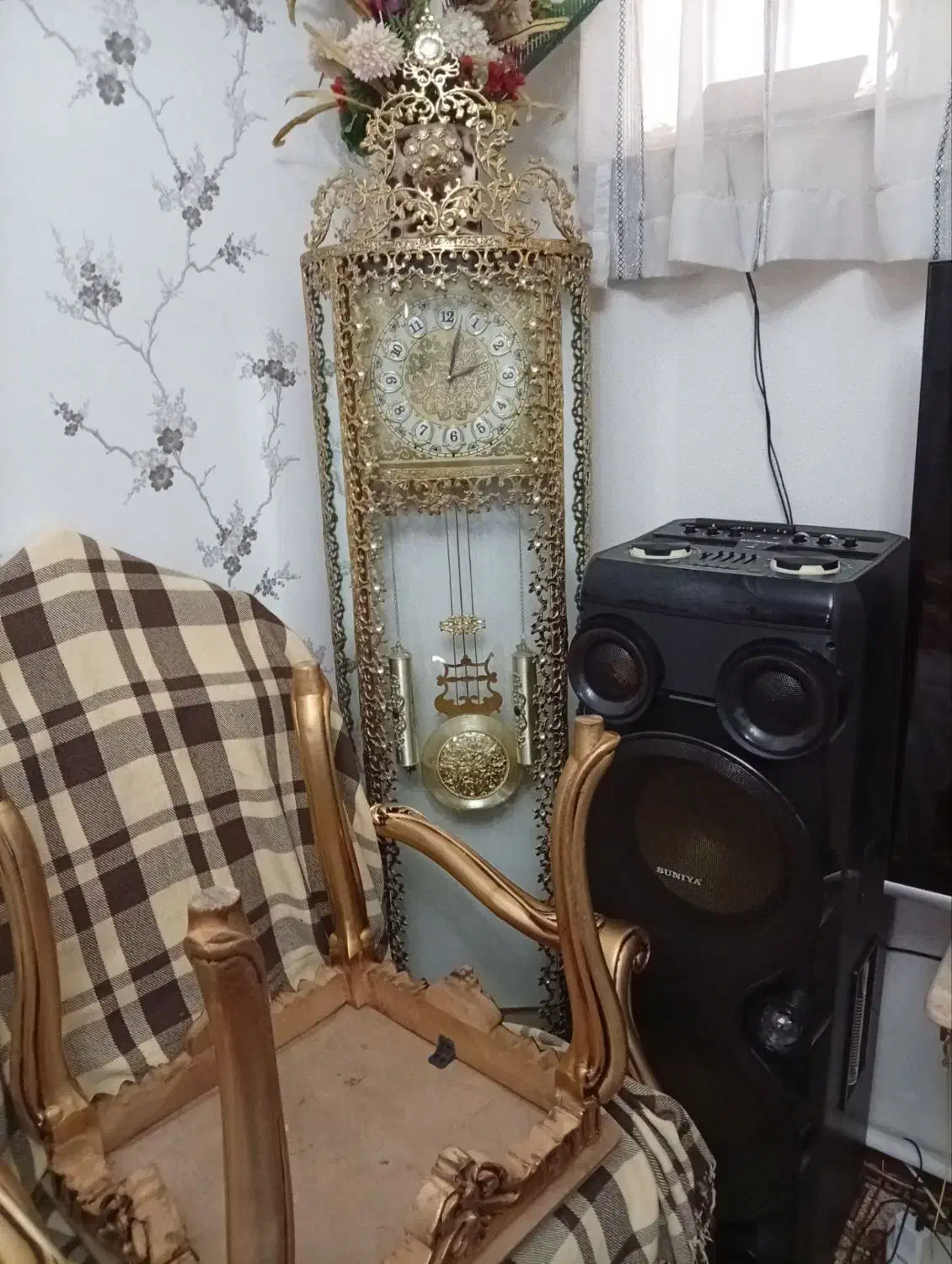 ساعت ایستاده برنزی قدیمی|ساعت دیواری و تزئینی|تبریز, |دیوار