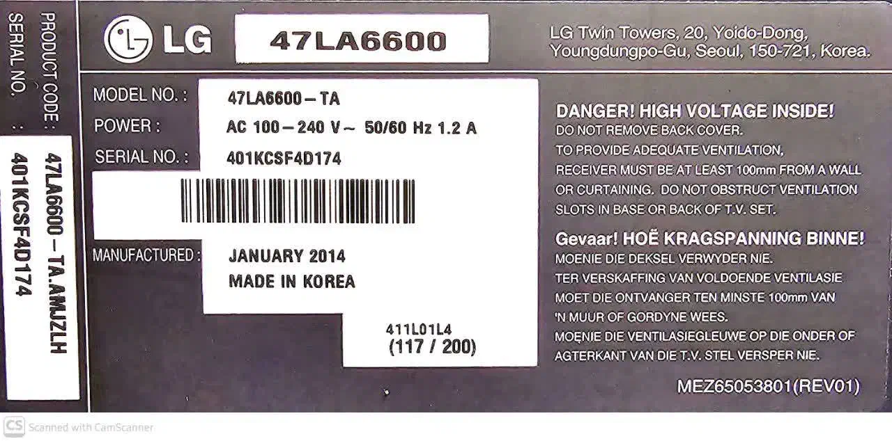 تلویزیون LG|تلویزیون و پروژکتور|تهران, شهرک آزادی|دیوار