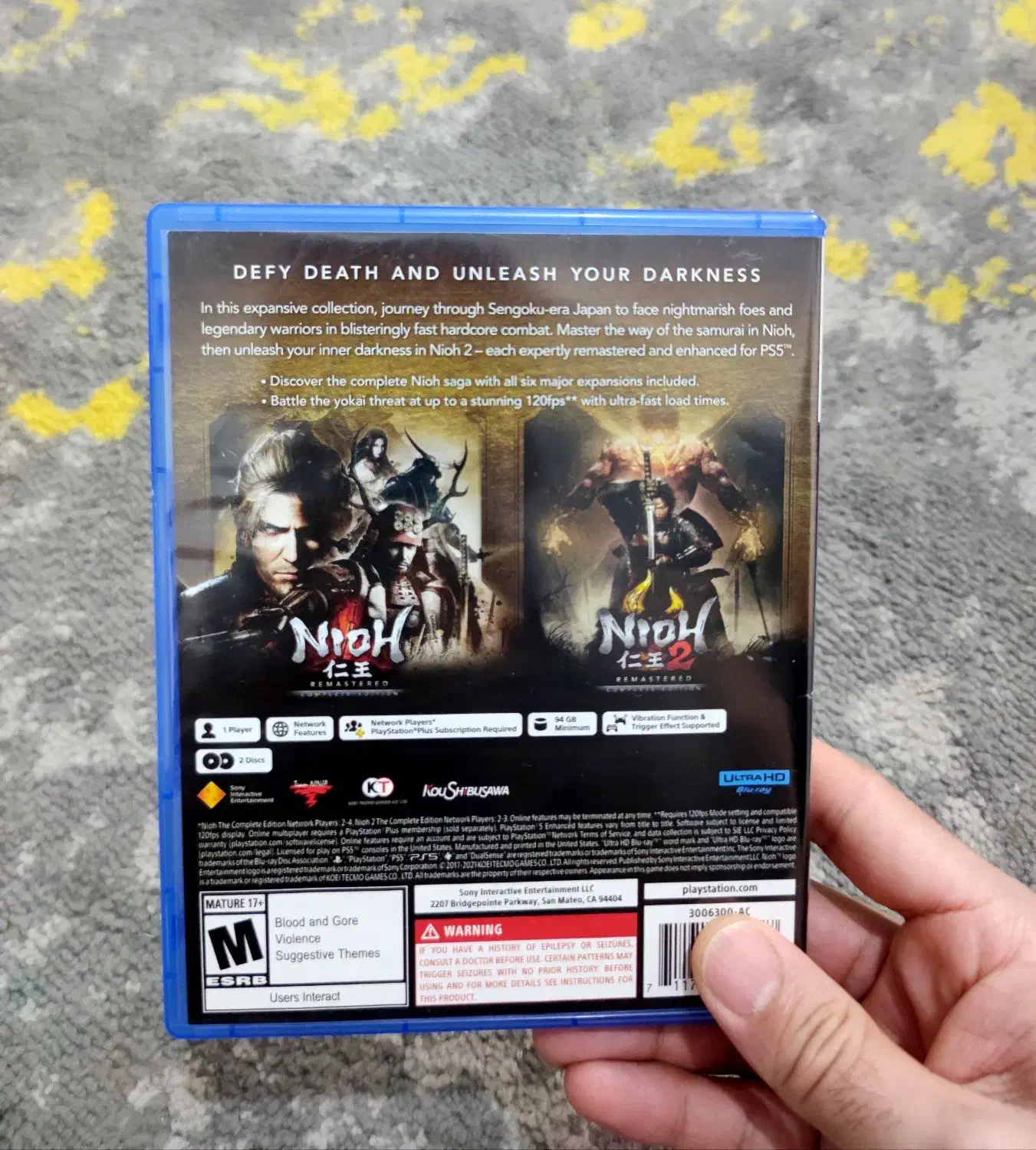 NIOH COLLECTION REMASTER PS5|کنسول، بازی ویدئویی و آنلاین|پرند, فاز ۱|دیوار