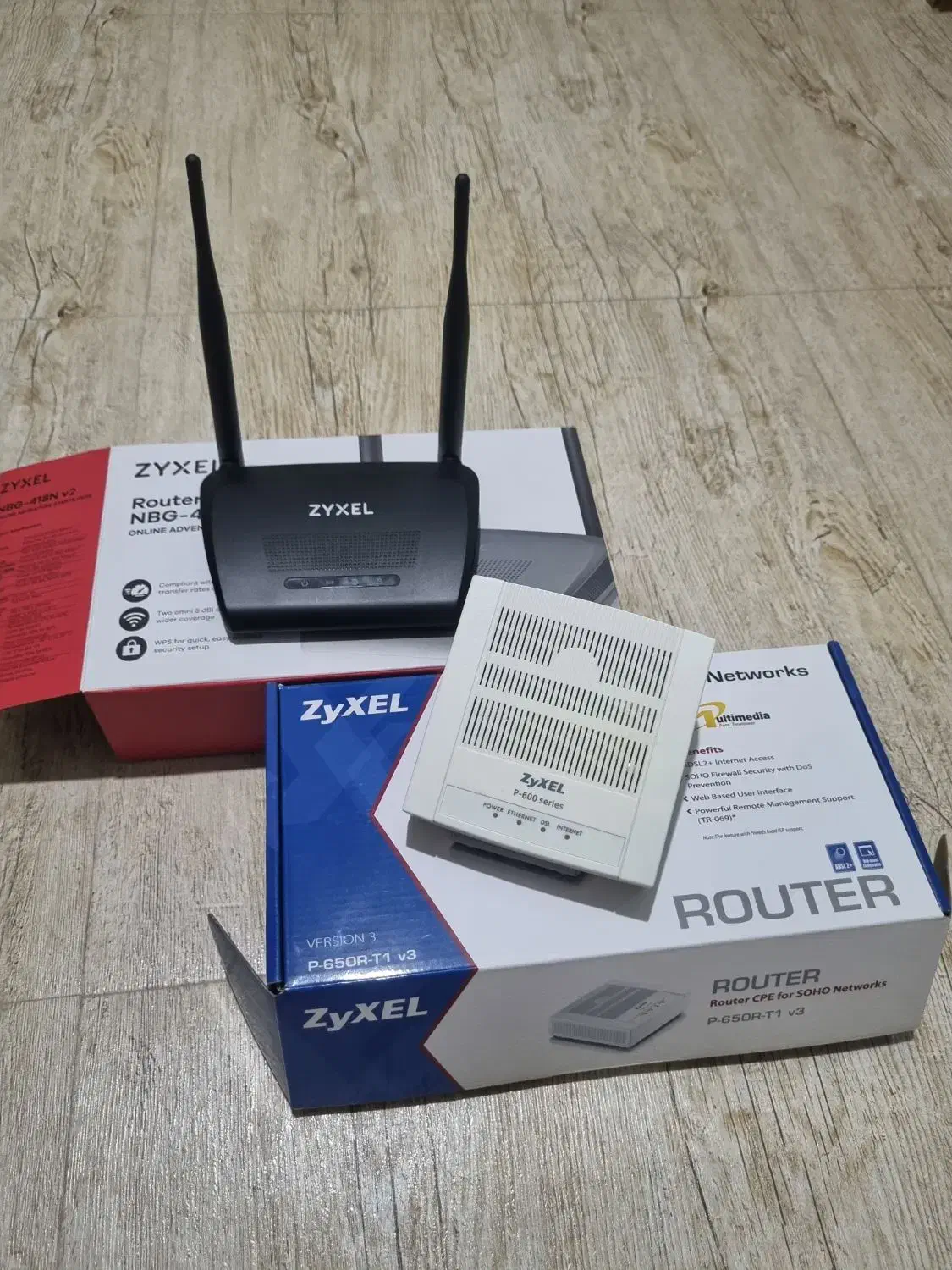 مودم و روتر +ADSL2 زایکسل zyxel P-650R-T1|مودم و تجهیزات شبکه|اسلام‌شهر, شهرک قائمیه|دیوار