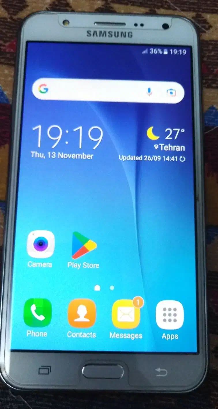 گوشی سامسونگ j7 سالم و تمیز|موبایل|تهران, فدک|دیوار