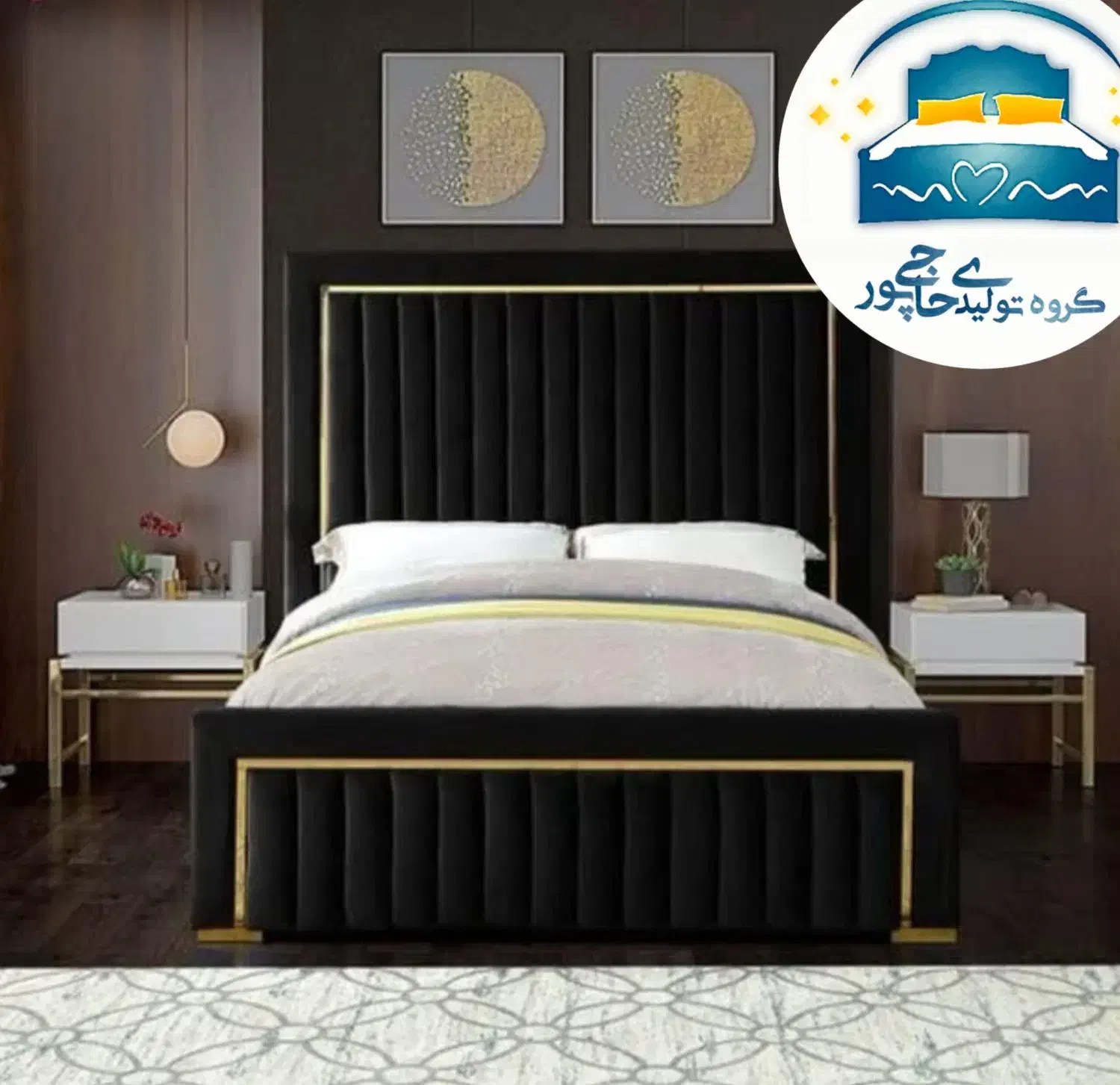 تخت خواب دو نفره حاجی پور(تختخواب۲دونفره)تشک پریگل|تخت و سرویس خواب|مشهد, حسینآباد|دیوار