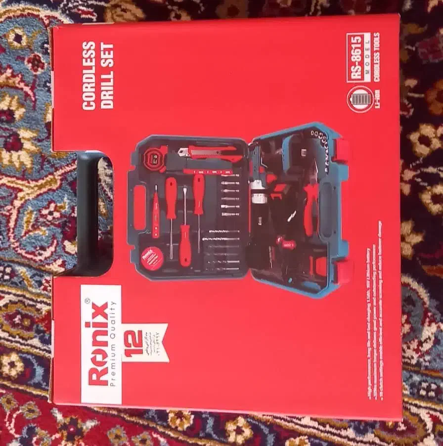 دریل شارژی رونیکس|ابزارآلات|شهرضا, |دیوار