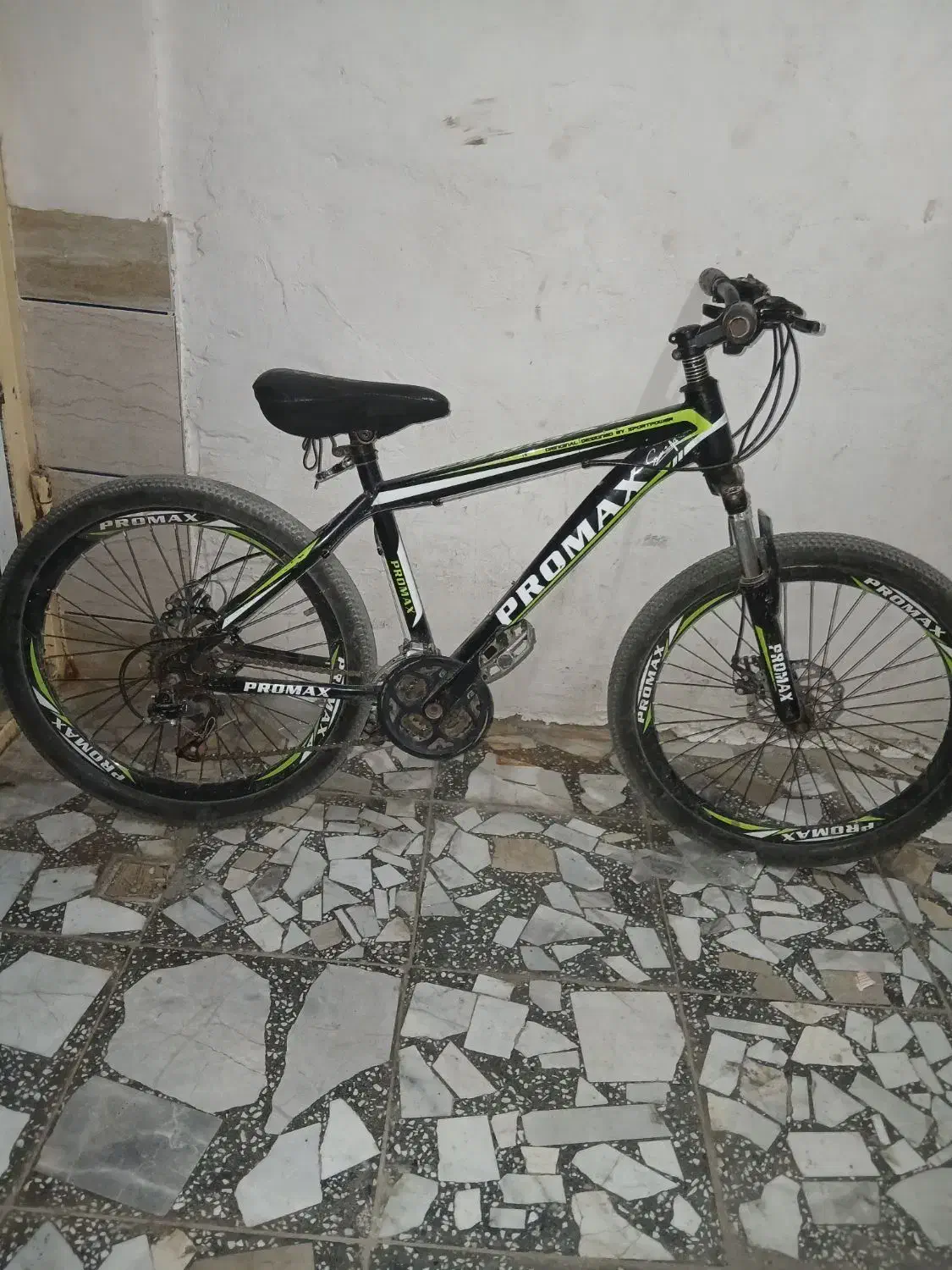 دوچرخه دنده ای کمک دار ۲۴پرومکس.ترمز دیسکی|دوچرخه، اسکیت، اسکوتر|گالیکش, |دیوار
