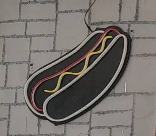 طرح فستفود نئون|ریسه و چراغ تزئینی|شاهینشهر, مسکن مهر|دیوار