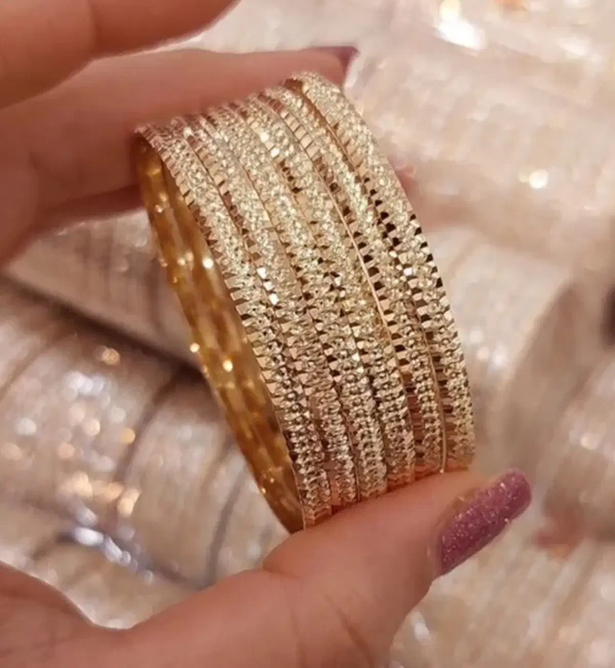 ۶تا النگوی طلا روس اصل سایز ۴|جواهرات|تهران, منیریه|دیوار