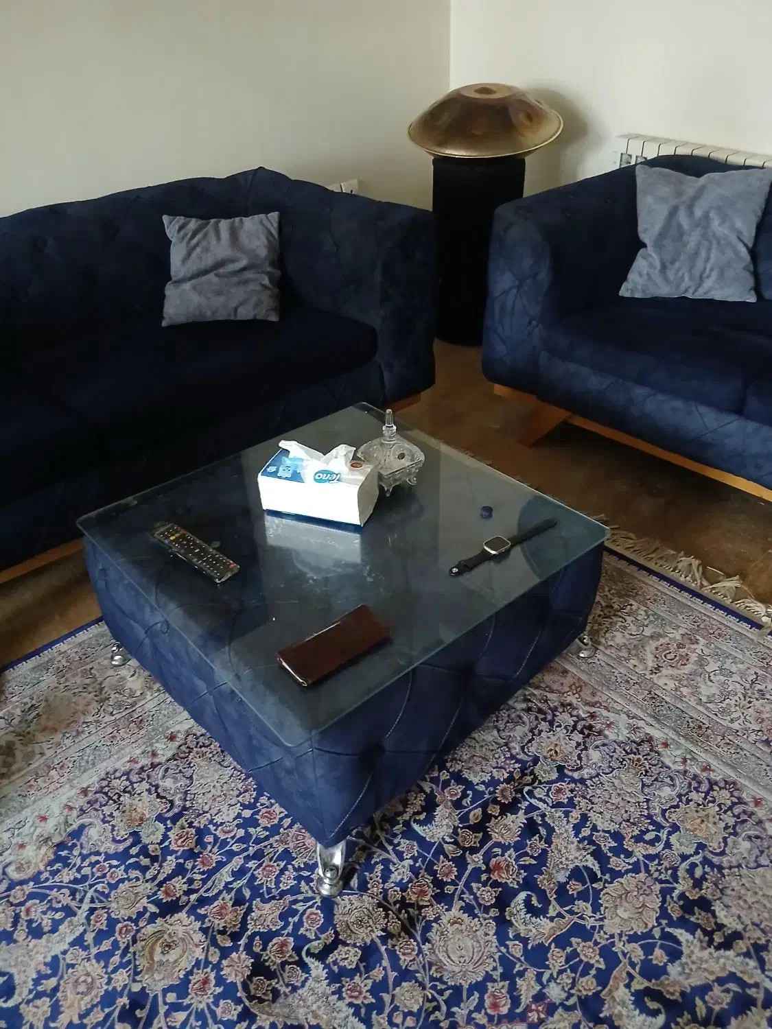 مبل ۷نفره چستر کارکرده|مبلمان خانگی و میز عسلی|تهران, دردشت|دیوار