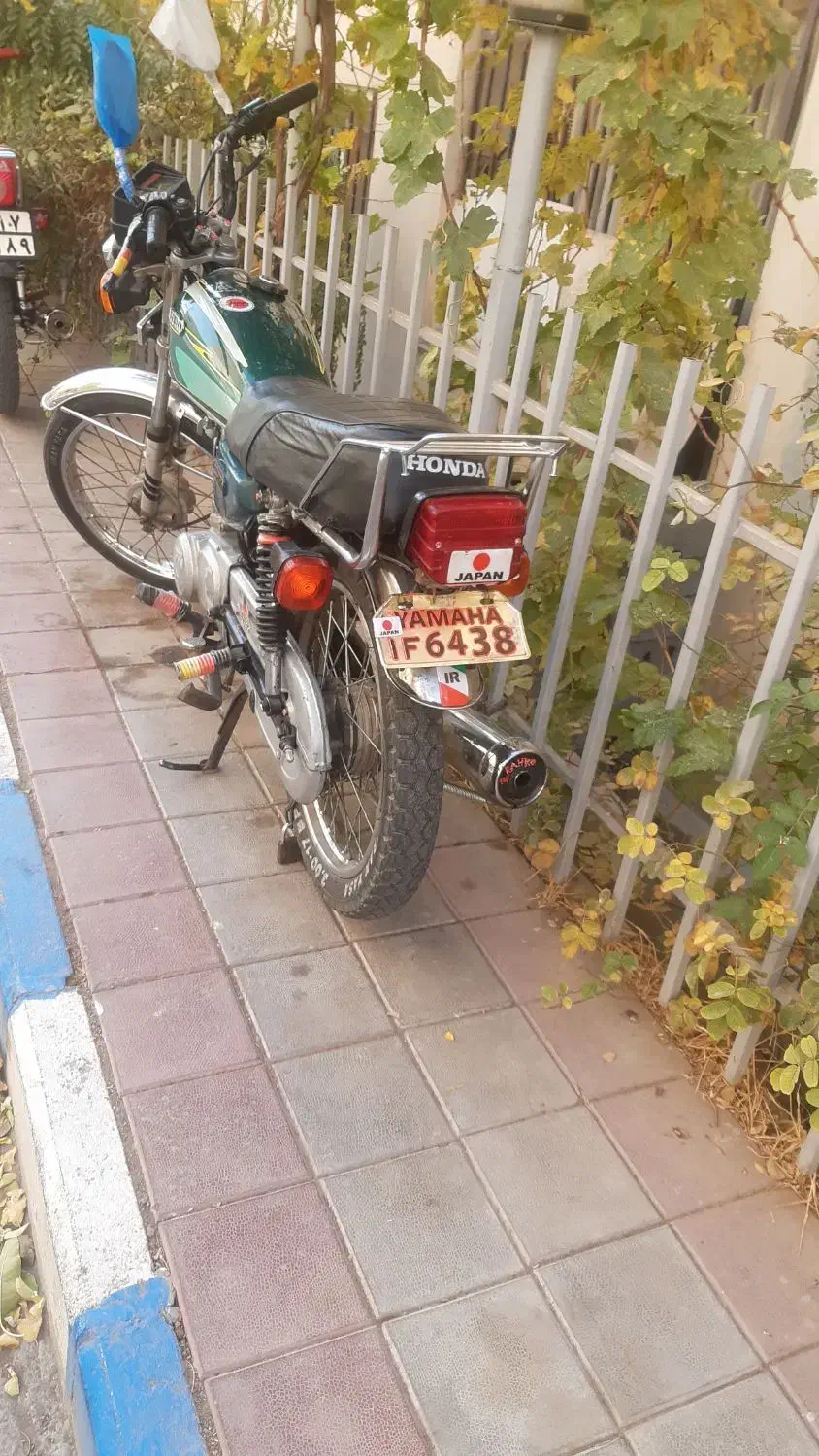 هندا ۱۲۵ تمیز عروسک درحد ۱۴۰۴|موتورسیکلت|پرند, فاز ۶|دیوار