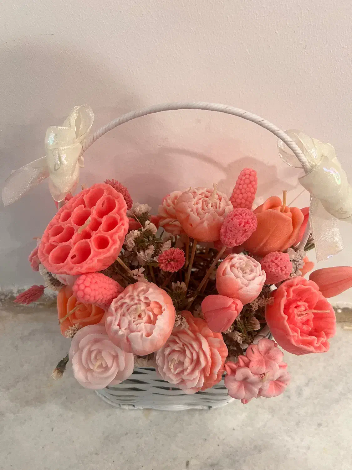 سبد گل شمع|گل مصنوعی|تهران, قیطریه|دیوار