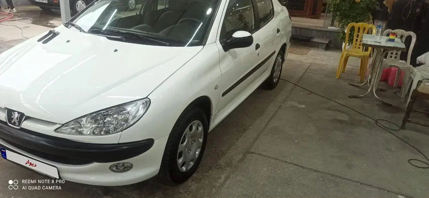 پژو 206 SD V8بیرنگ ،زیر خاکی مدل ۱۳۹۰|خودرو سواری و وانت|رشت, استقامت ۱|دیوار
