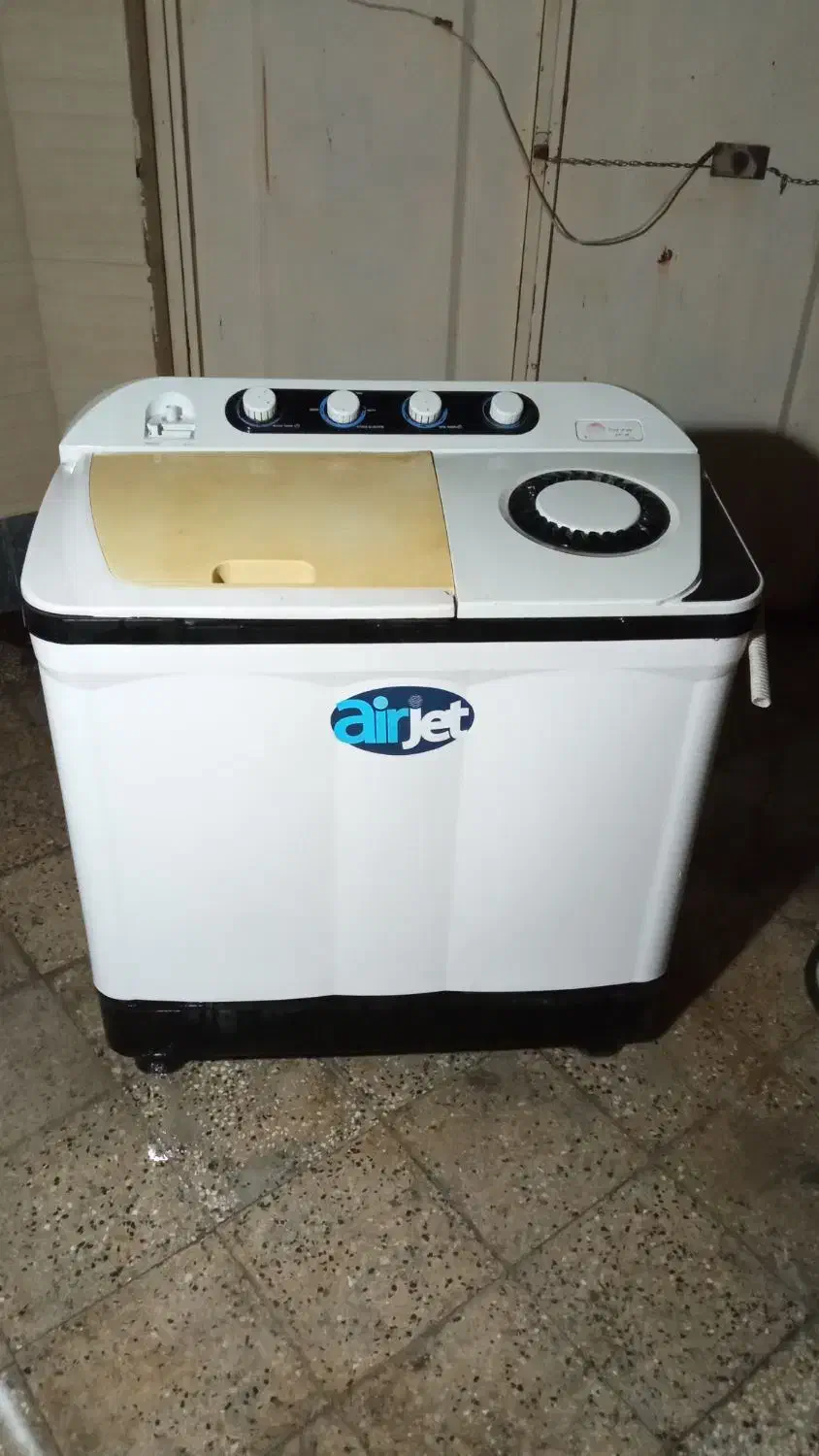 لباسشویی دوقلو 15کیلویی پاکشوما در حد نو|ماشین لباسشویی و خشککن لباس|اهواز, کیانشهر|دیوار