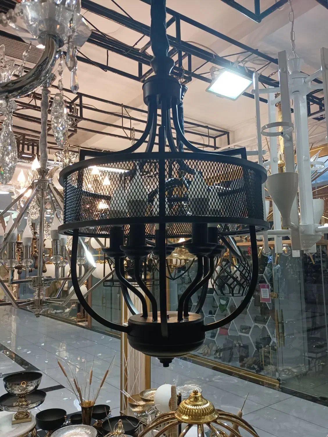 لوستر مدرن|لوستر و چراغ آویز|تبریز, |دیوار