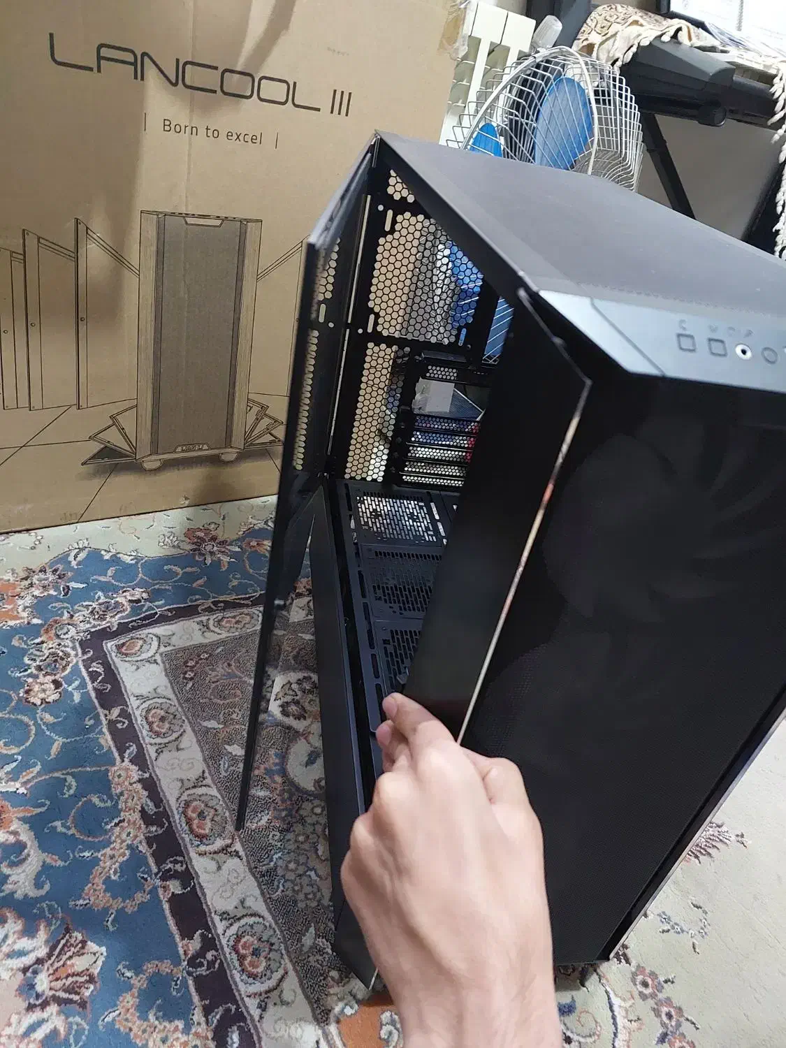 کیس lian li lancool III|قطعات و لوازم جانبی رایانه|تهران, دانشگاه شریف|دیوار