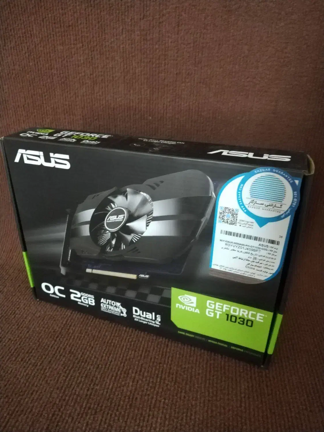 گرافیک ایسوس asus ph gt1030 oc 2gb ddr5|قطعات و لوازم جانبی رایانه|تهران, بازار|دیوار