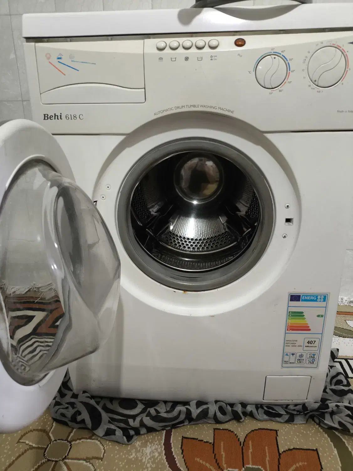 ماشین لباسشویی ایتالیایی behi|ماشین لباسشویی و خشک‌کن لباس|قوچان, |دیوار