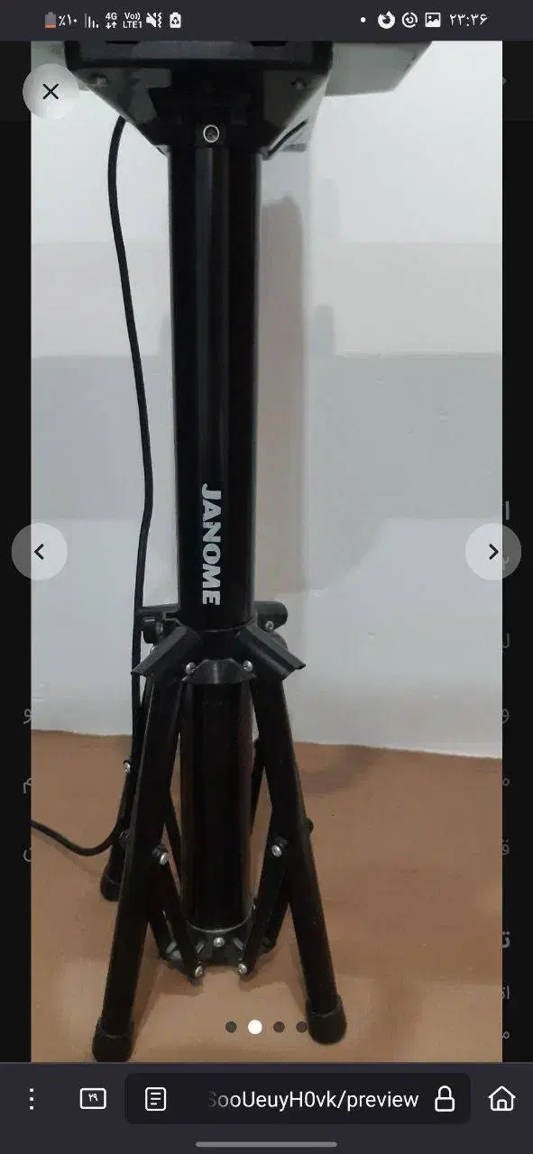 اتو پرس ژانومه مشکی اصل مناسب جهیزیه|اتو و لوازم اتو|قم, نوبهار|دیوار