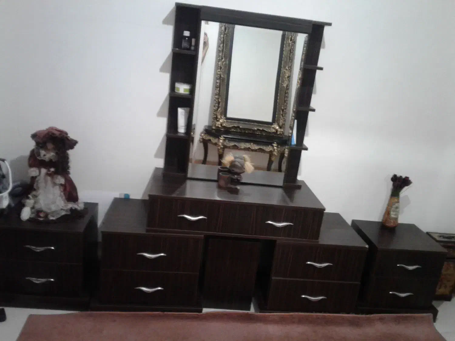 تختخواب دو نفره|تخت و سرویس خواب|تهران, والفجر (افسریه)|دیوار