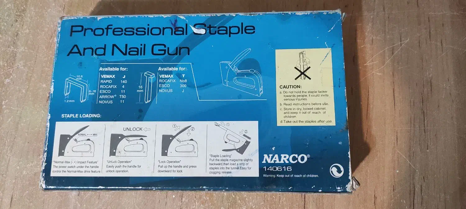 منگنه کوب دستی دو کاره برند Narko تایوانی|ابزارآلات|تهران, نصرت|دیوار