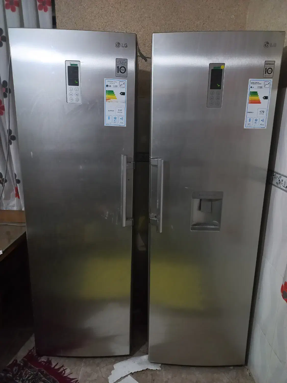 یخچال دو قلوی ال جی|یخچال و فریزر|صومعه‌سرا, |دیوار