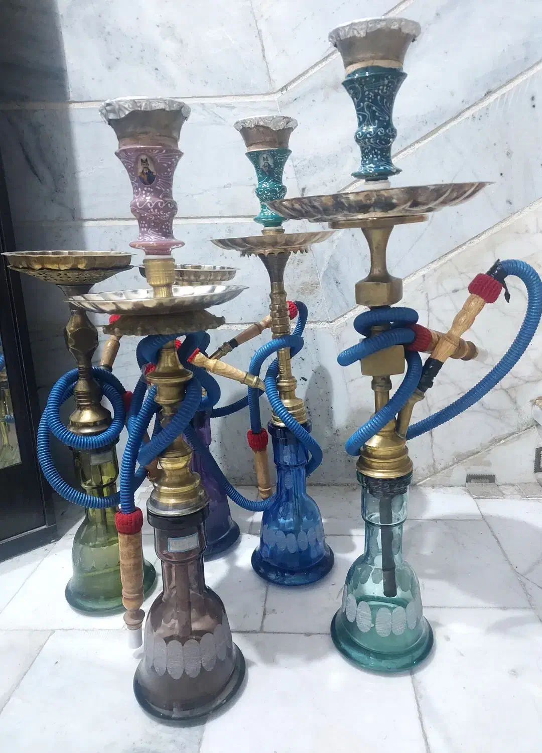 قلیان برنجی|کلکسیون و سرگرمی|ماهدشت, |دیوار