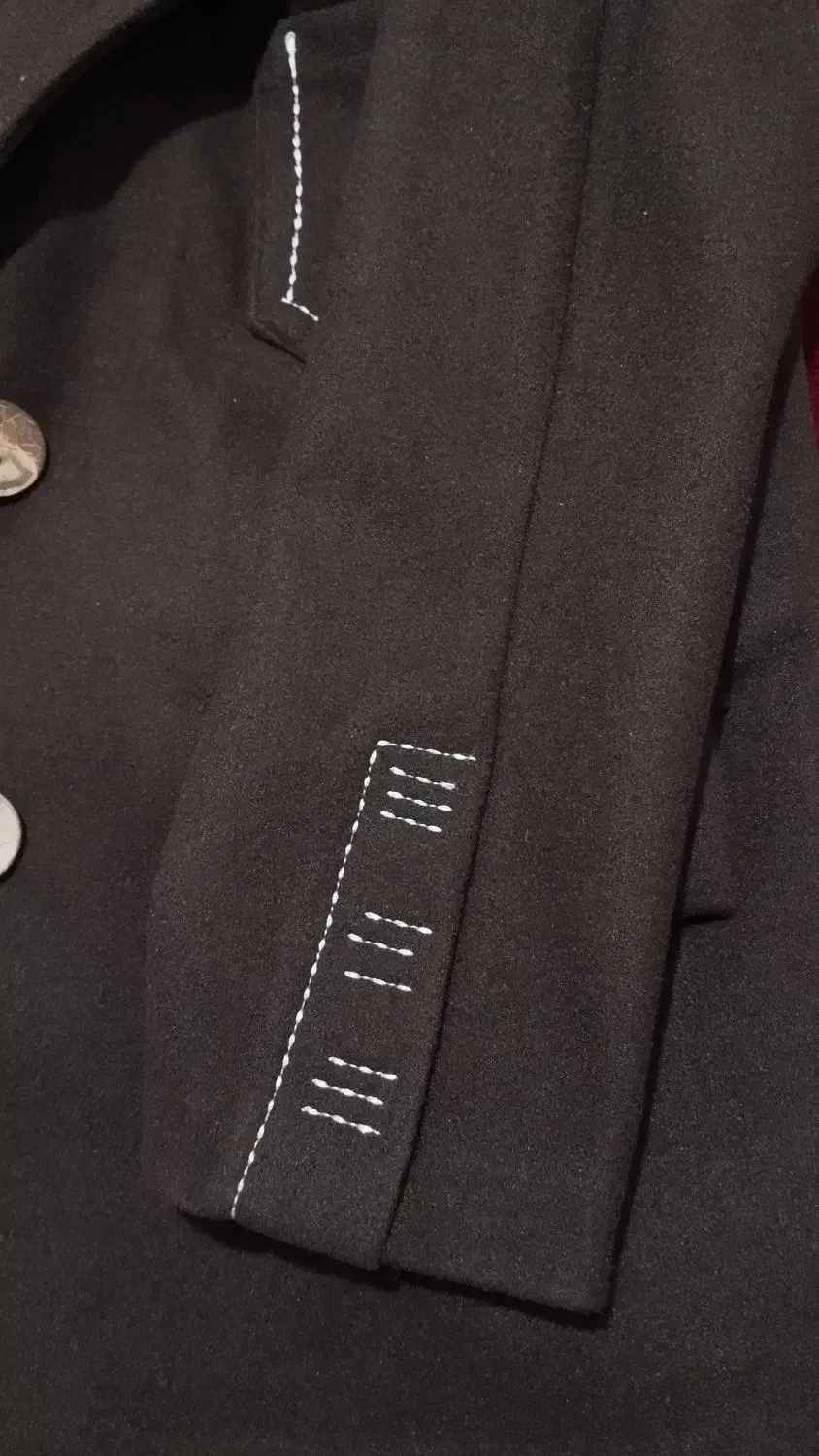 پالتو فوتر قهوه ای رنگ|لباس|دهدشت, |دیوار