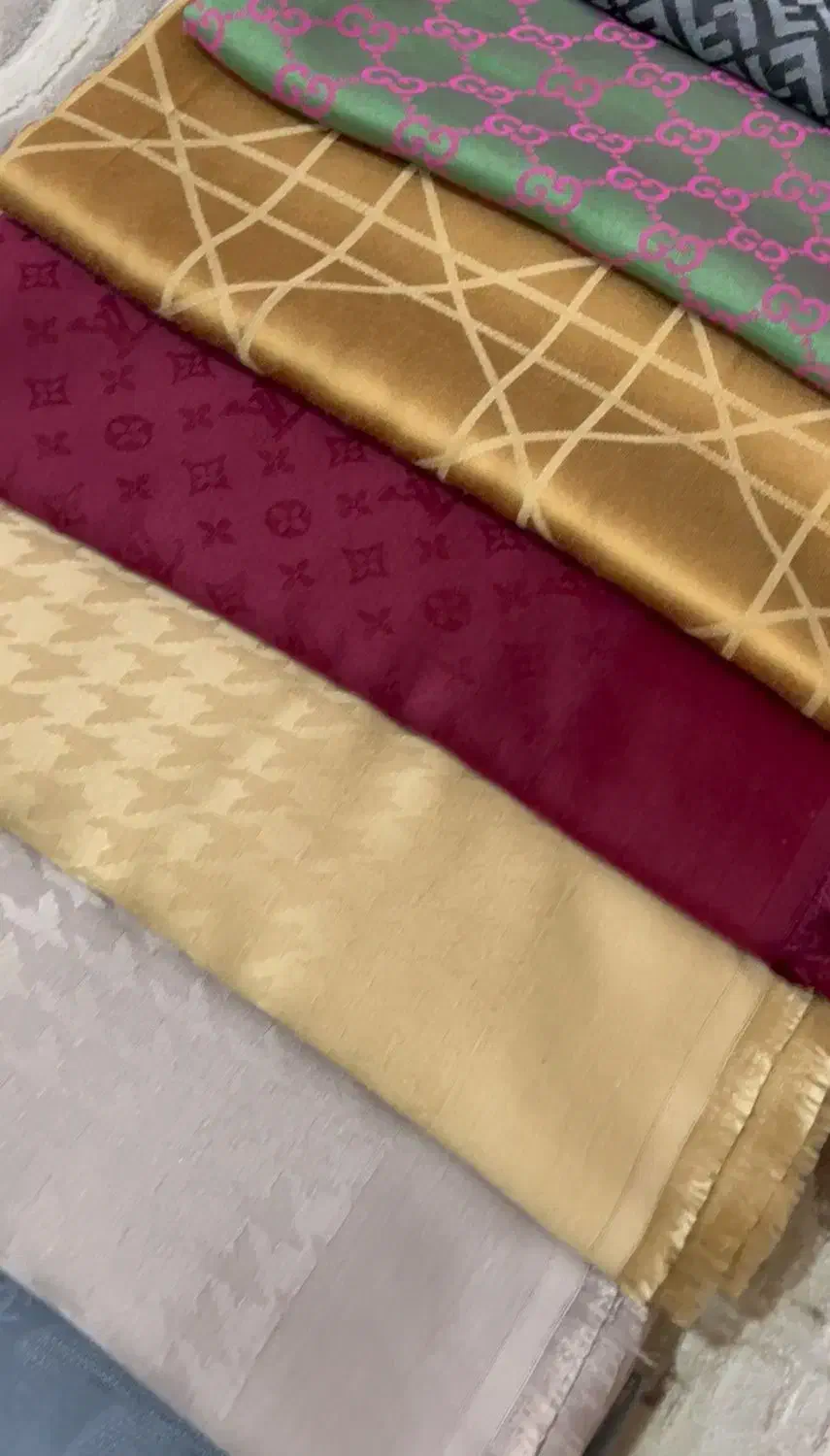 روسری ژاکارد قواره ۱۴۰|لباس|صفادشت, |دیوار