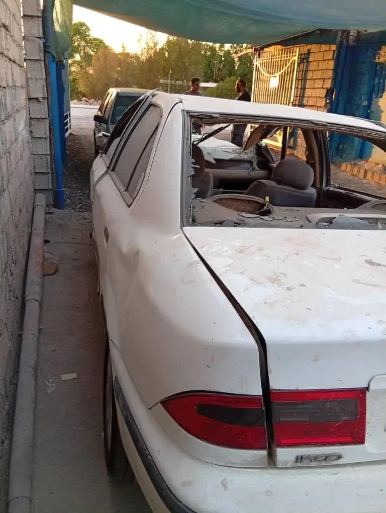 سمند ایفسون ۹۰ تصادفی|خودرو سواری و وانت|کارون, |دیوار