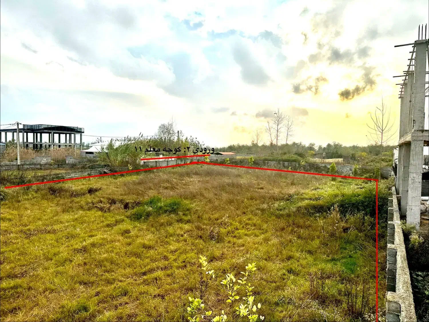 زمین دلباز ۲۵۰۰ متری، فرصت استثنائی سرمایهگذاری|فروش زمین و ملک کلنگی|چاف و چمخاله, |دیوار