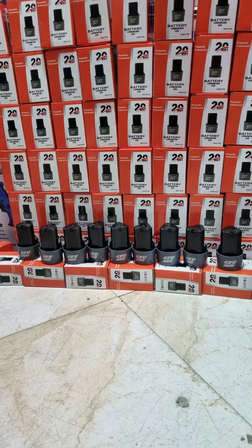 باطری باتری ۱۲ ولت و ۱۶ولت براشلس شارژر ویوارکس|ابزارآلات|تهران, تهرانپارس شرقی|دیوار