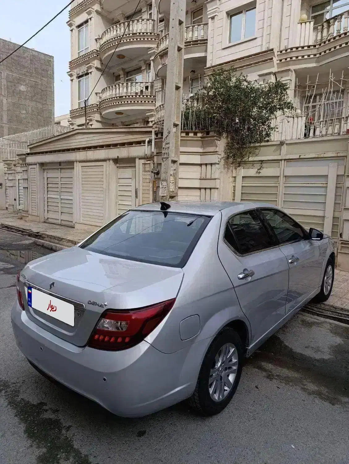 دنا پلاس نقره ای  مدل99|خودرو سواری و وانت|تهران, ونک|دیوار