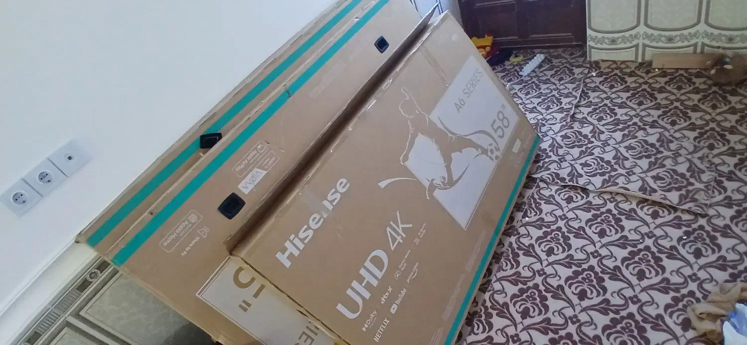 تلویزیون ال ایی دیی 58 هایسنس|تلویزیون و پروژکتور|بندر گناوه, |دیوار