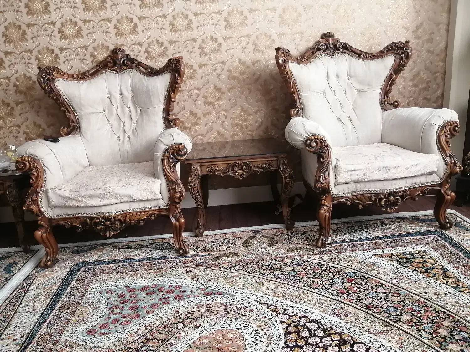 مبل استیل 9نفره|مبلمان خانگی و میز عسلی|باغستان, |دیوار