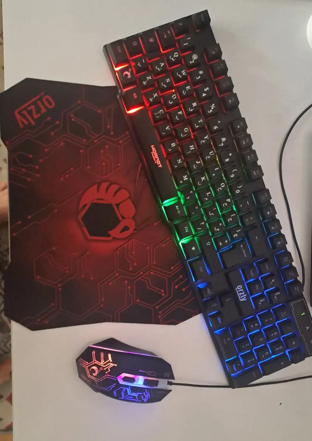 موس + کیبورد + موس پد|قطعات و لوازم جانبی رایانه|چابکسر, |دیوار