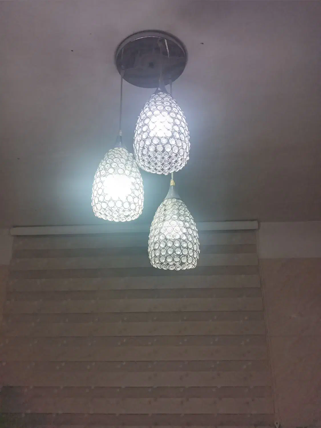 لوستر ۳شعله|لوستر و چراغ آویز|اراک, |دیوار