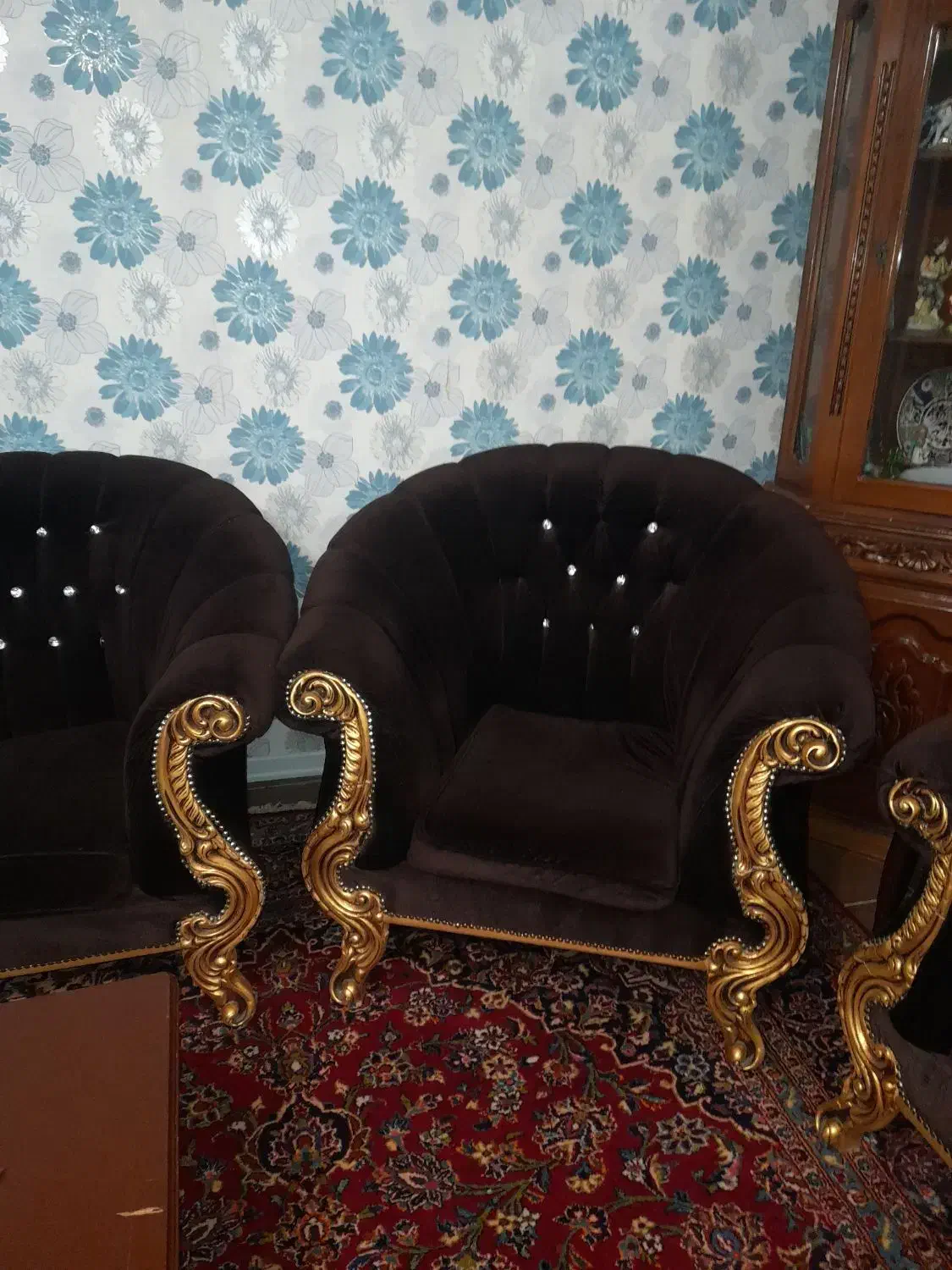 مبل ۹ نفره مخمل|مبلمان خانگی و میز عسلی|کرمانشاه, |دیوار