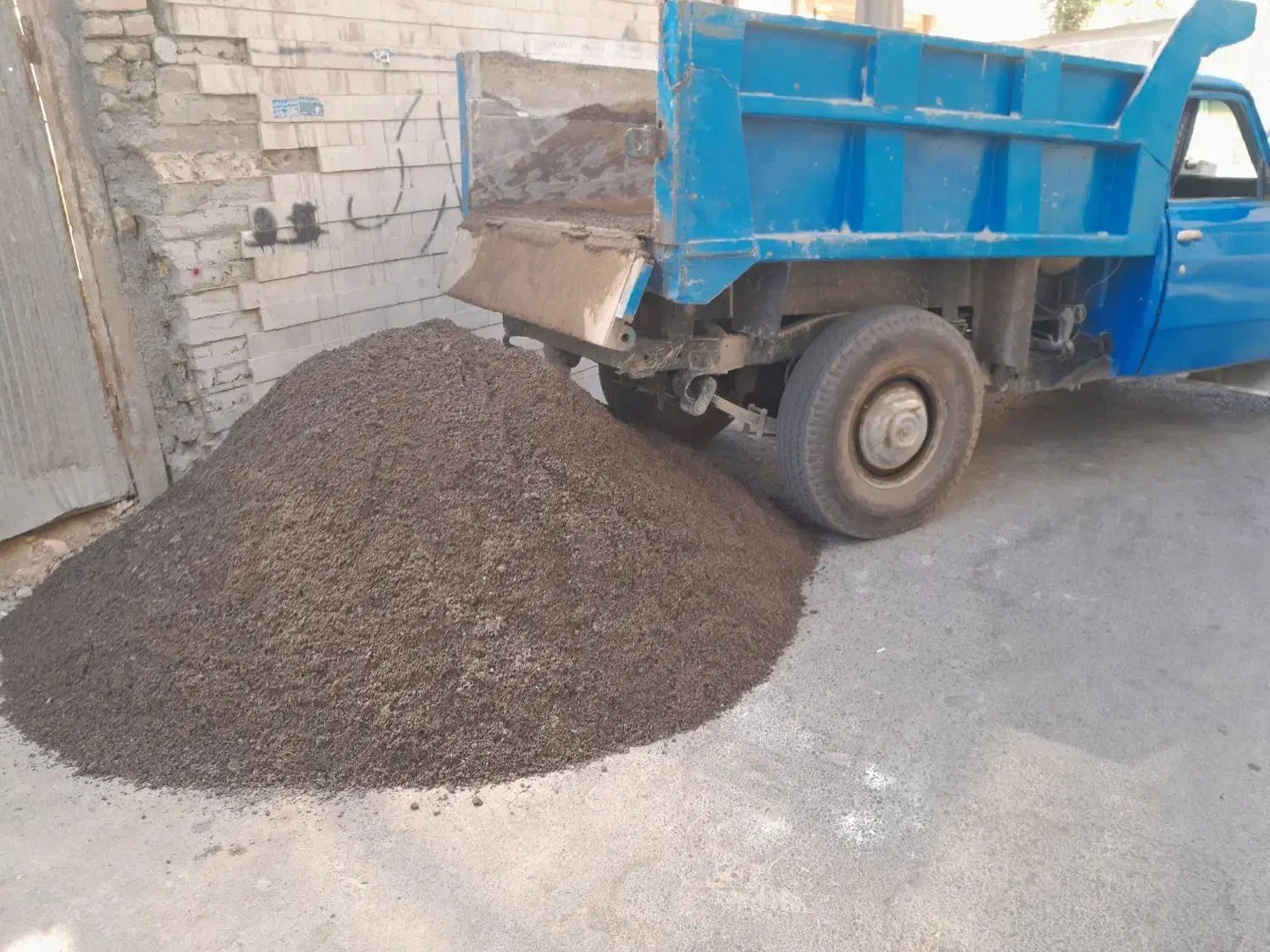 پوکه ماسه گراویه اجرسه گل سفال انواع مصالح|مصالح و تجهیزات ساختمان|مشهد, کارمندان دوم|دیوار