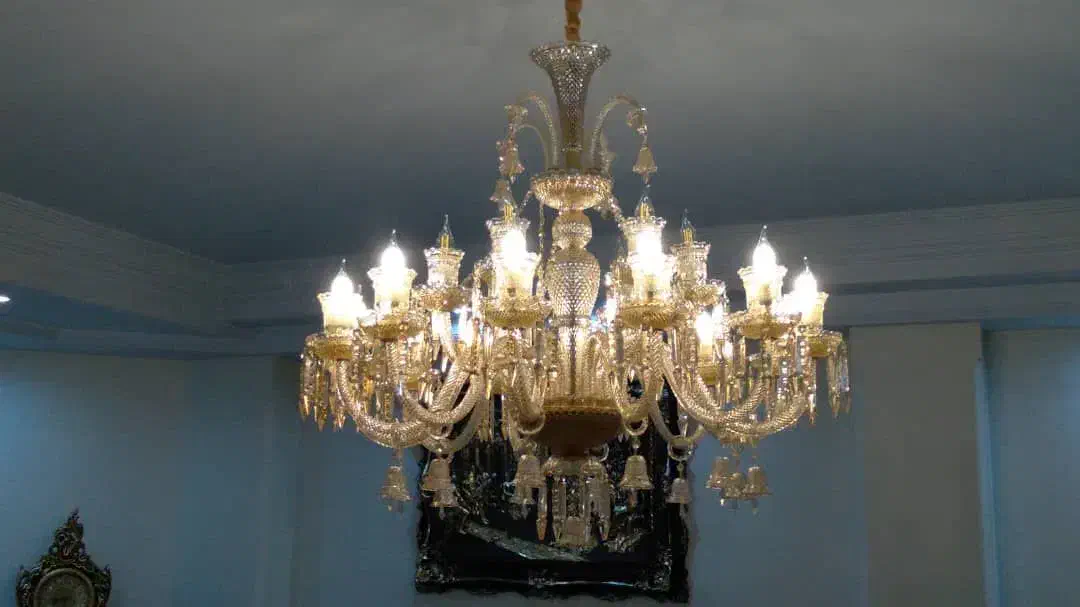 لوستر باکارا رنگی|لوستر و چراغ آویز|تهران, خلیج فارس|دیوار