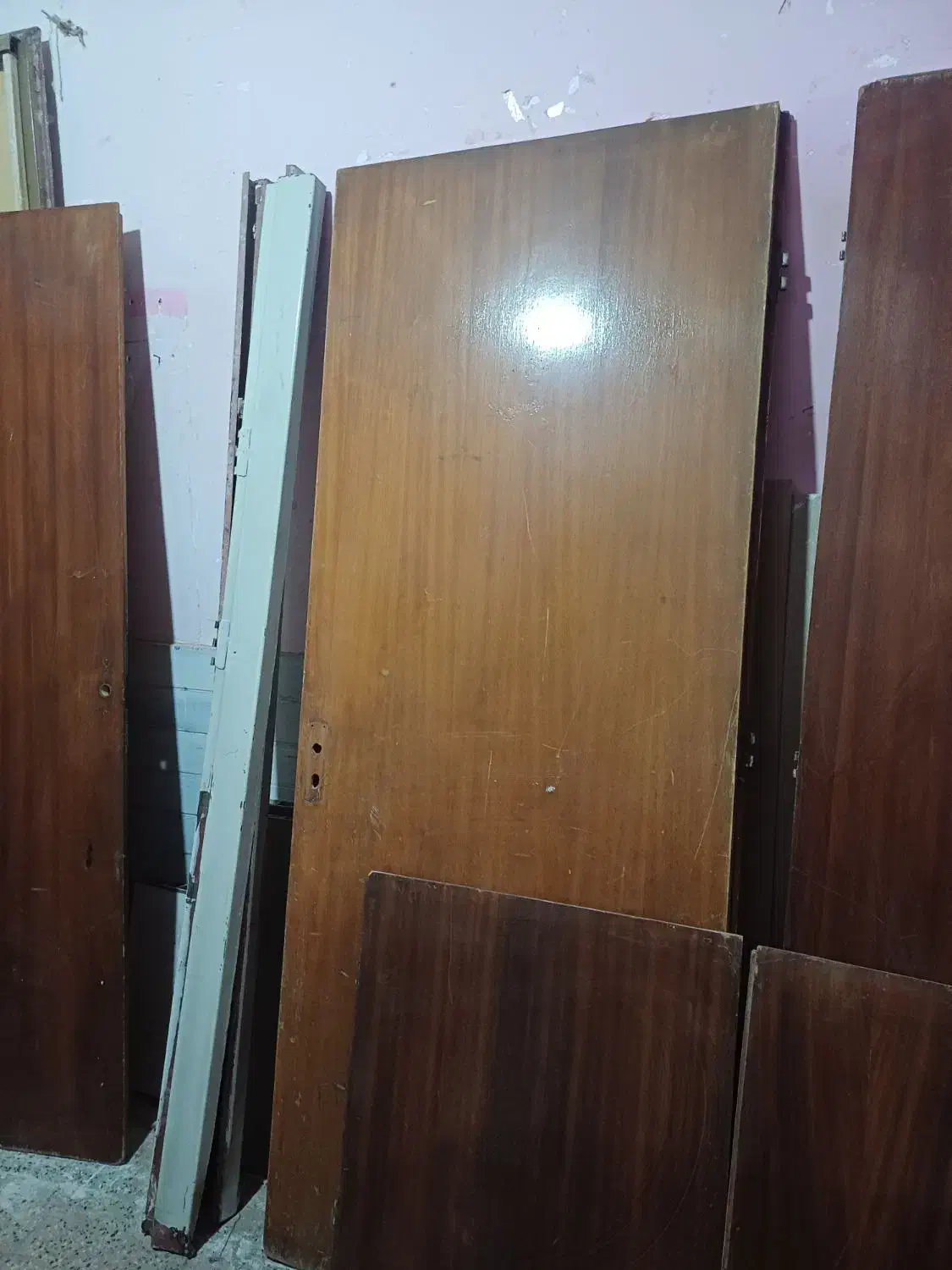 درب و کمد دیواری با چهار چوب|جاکفشی، کمد، دراور|آزادشهر, |دیوار