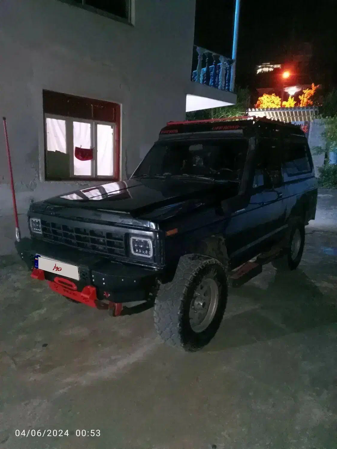 پاترول دو در مشکی|خودرو کلاسیک|شیرگاه, |دیوار