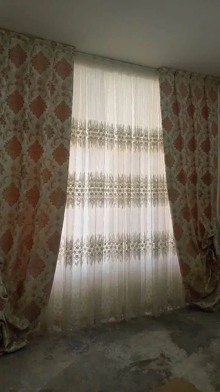 پرده ی گیپور یالون دار|پرده، رانر، رومیزی|شاهرود, |دیوار