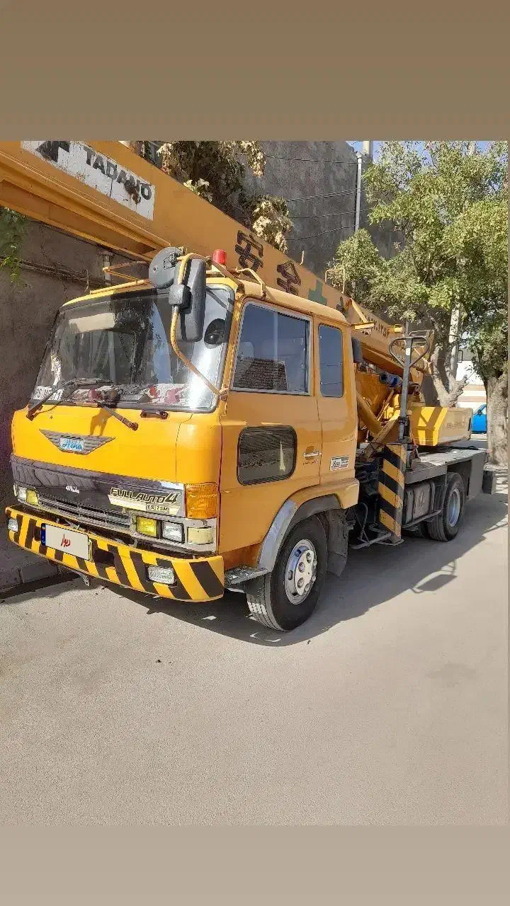 فروش جرثقیل ۷تن سه تلسکوپ فابریک درحدمعاوضه با۲۵تن|خودرو سنگین|ری, فیروزآباد|دیوار