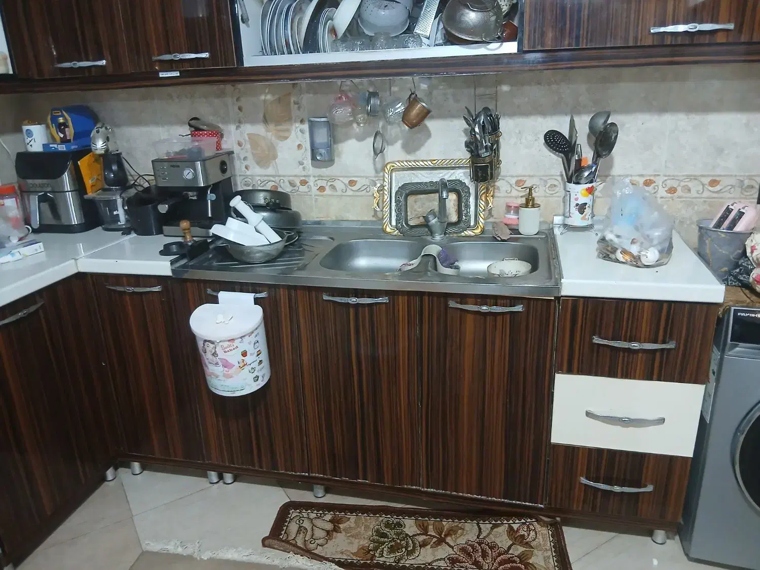 فروش کابینت هایگلاس|جاکفشی، کمد، دراور|زرند, |دیوار